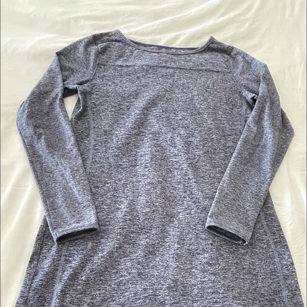 Carve Designs Talora Dress size Med Heathered Blue